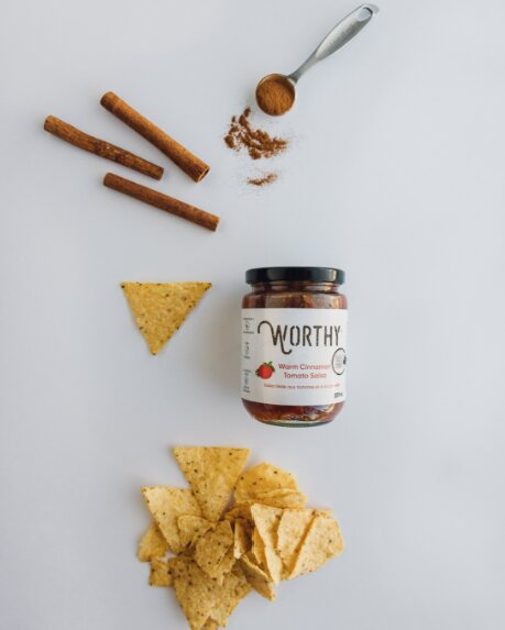 Worthy’s Baked Cinnamon & Cumin Tortilla Chips