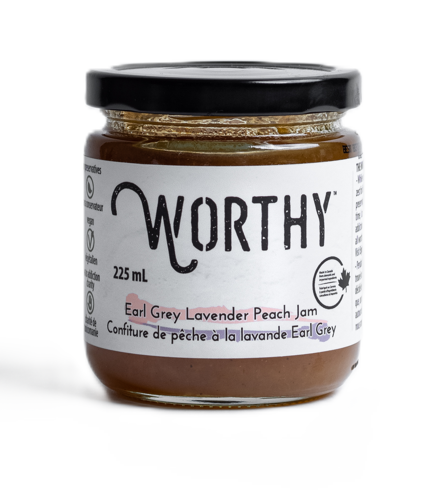Worthy's Earl Grey Lavender Peach Spread
