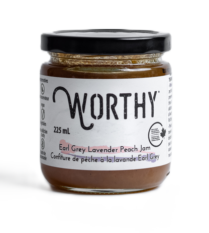 Worthy's Earl Grey Lavender Peach Spread