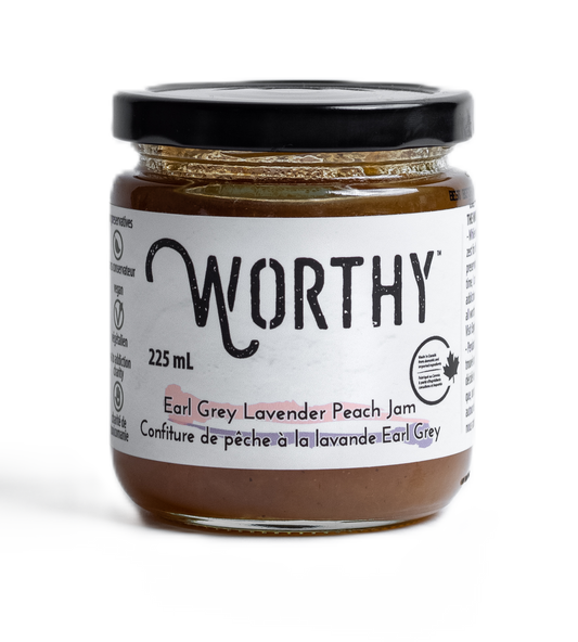 Worthy's Earl Grey Lavender Peach Spread