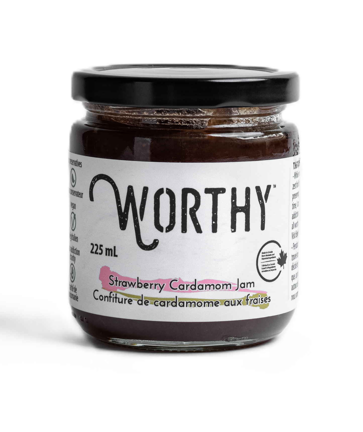 Worthy's Strawberry Cardamom Spread