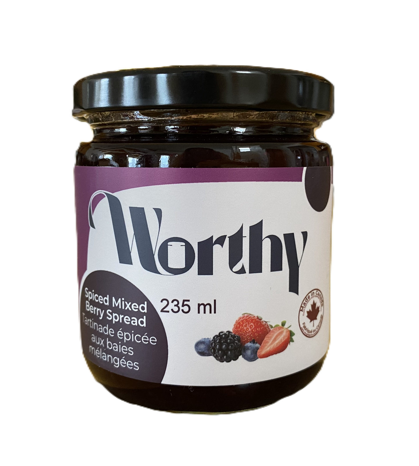 Worthy's Spiced Mixed Berry Spread
