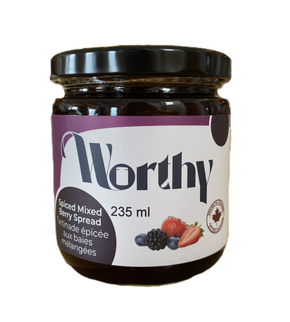 Worthy's Spiced Mixed Berry Spread