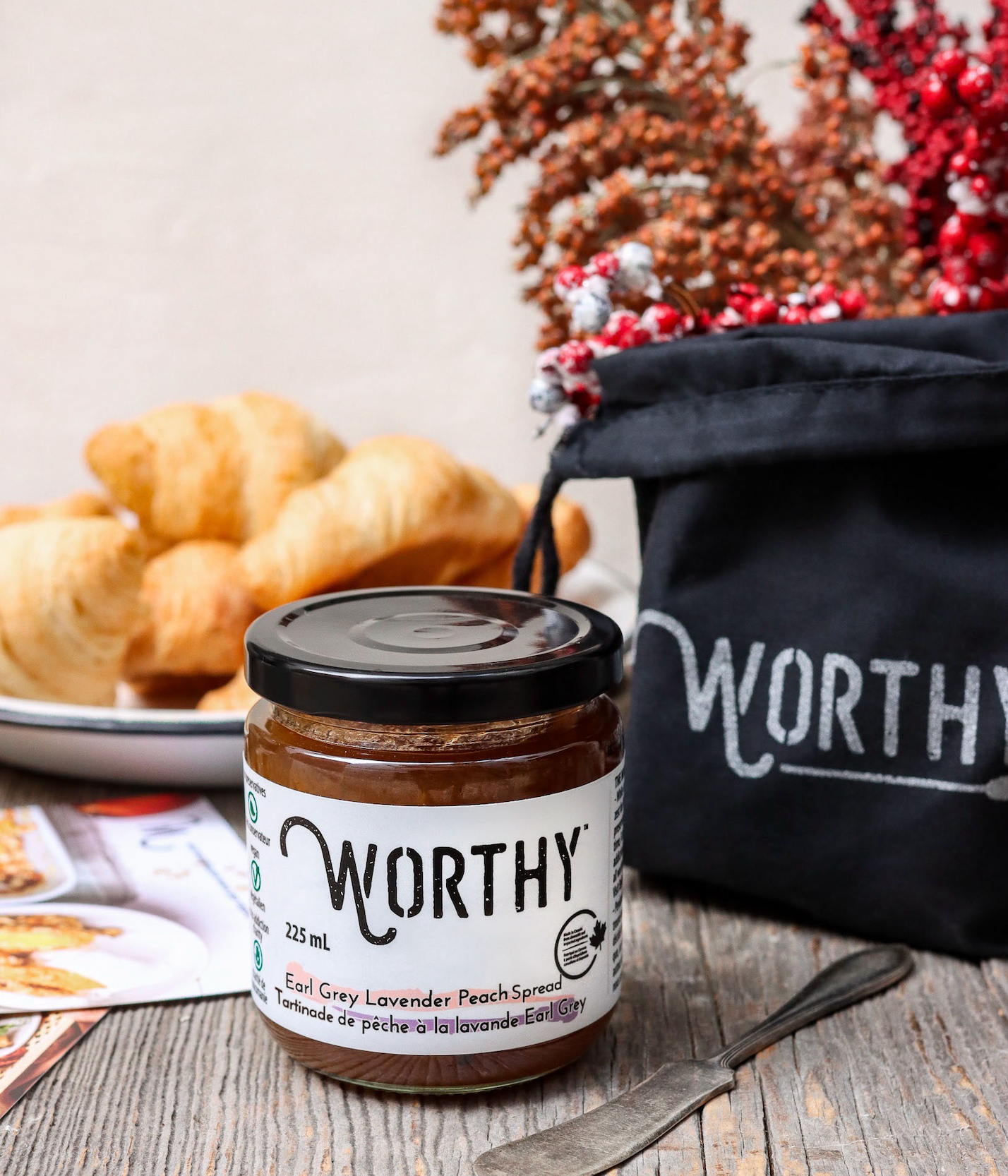 Worthy's Peach Spread Recipe Pack