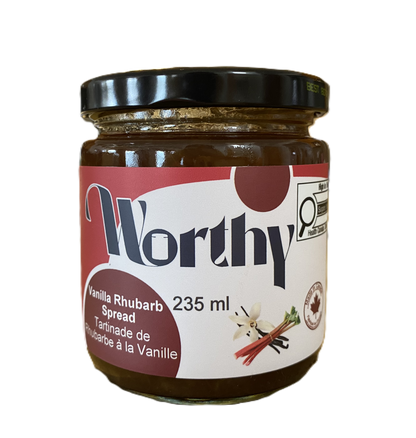 Worthy's Vanilla Rhubarb Spread