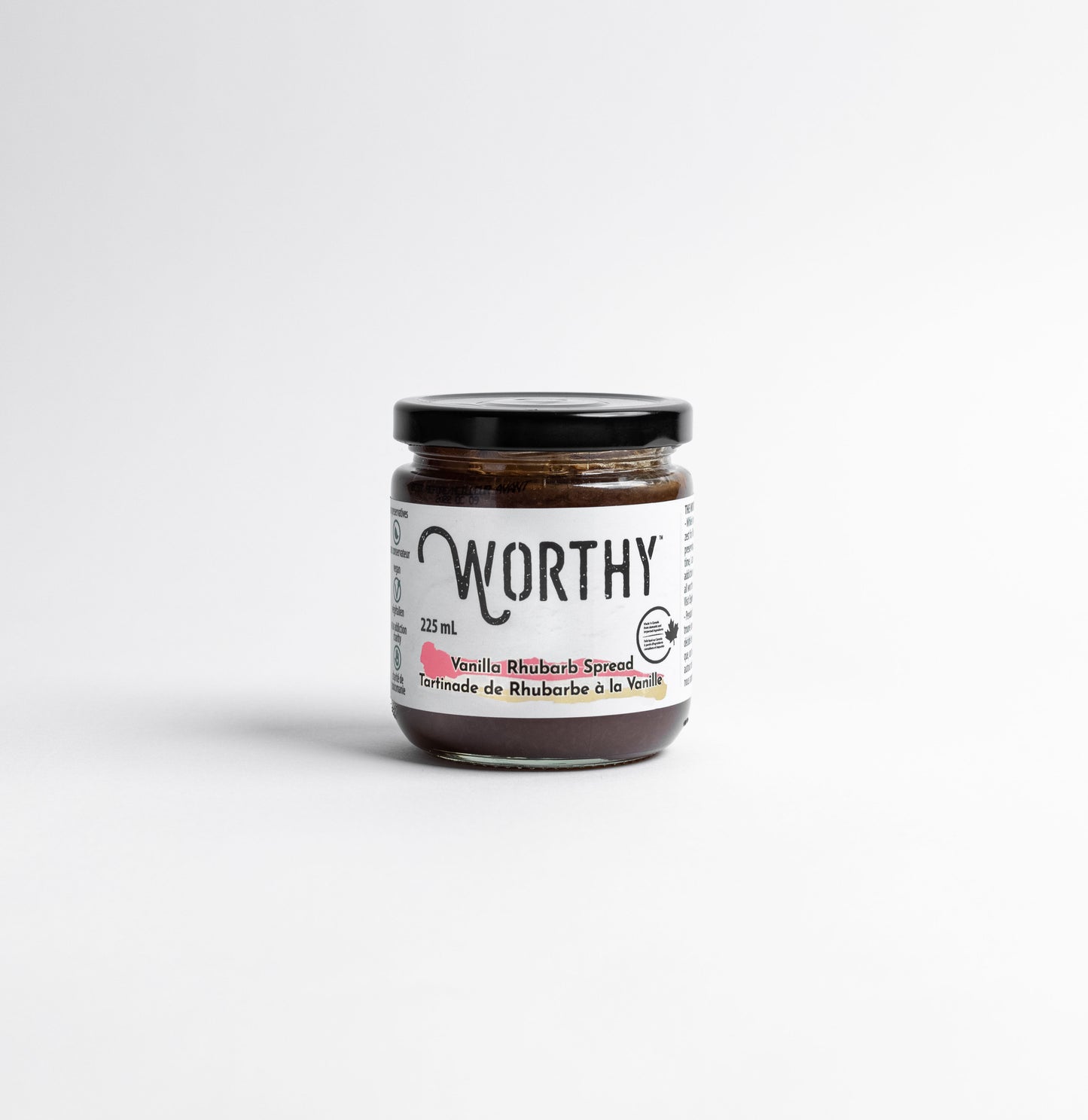 Worthy's Rhubarb Spread Recipe Pack