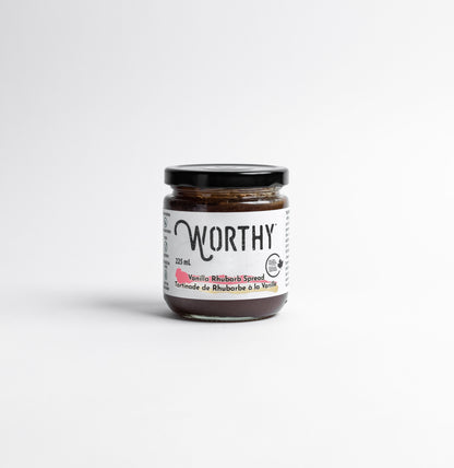 Worthy's Rhubarb Spread Recipe Pack